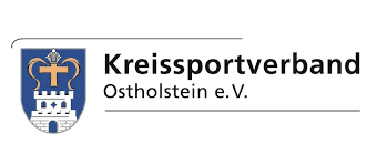 Logo des Kreissportverbands Ostholstein e.V. mit Burgsymbol und Schriftzug.